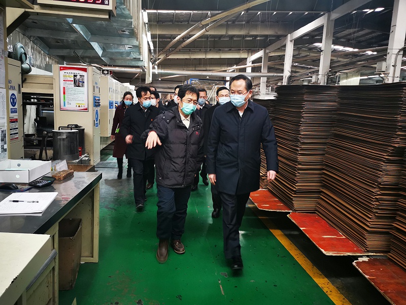 青島市走訪復工復產臺資企業